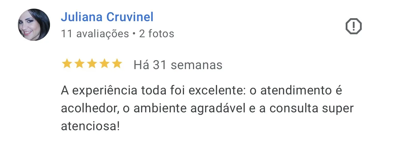 Avaliação de Juliana Cruvinel
