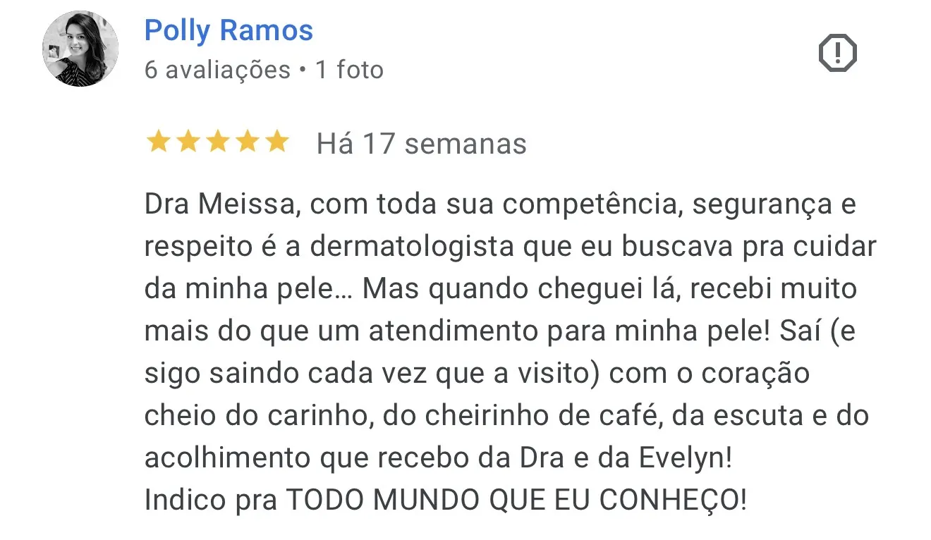 Avaliação de Polly Ramos