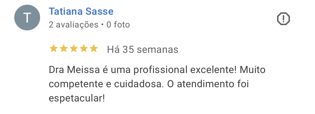Avaliação de Tatiana Sasse